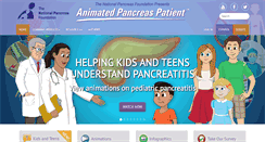 Desktop Screenshot of animatedpancreaspatient.com